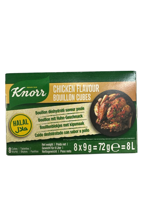 Knorr Chicken Flavour Bouillon Cubes 72gm
