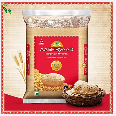 Aashirvaad Whole Wheat Atta 5Kg