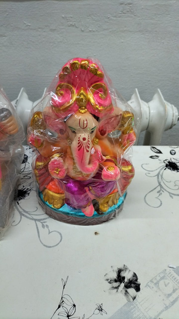 Ganesh Idol 8 inch EcoFriendly