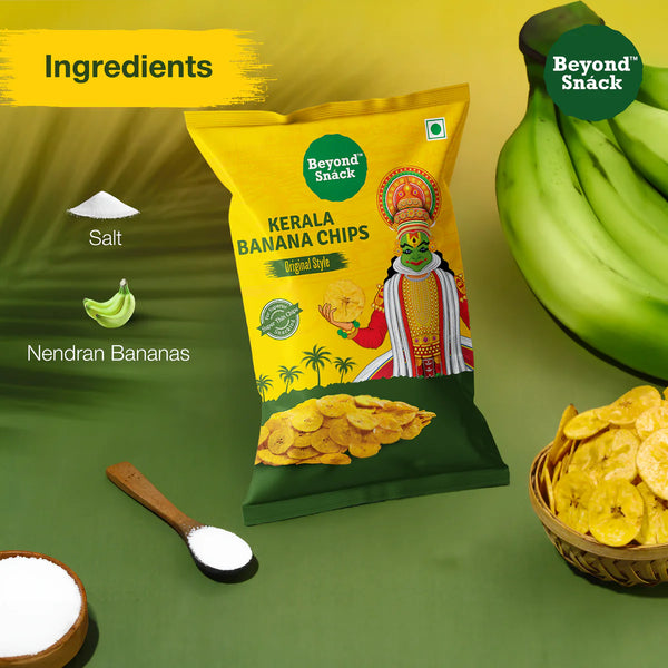 Beyond Snack Banana Chips Original 100g