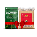 Daawat Green Basmati 5kg & Ashirvaad Atta 5kg combo