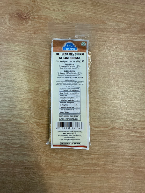 KRG Sesame Chikki 30gm