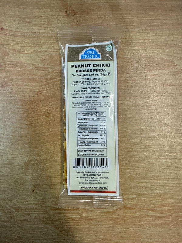 KRG Peanut Chikki 30gm
