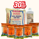 Saver Bundle: Premium Dals,Oil & SonaMasoori 10kg