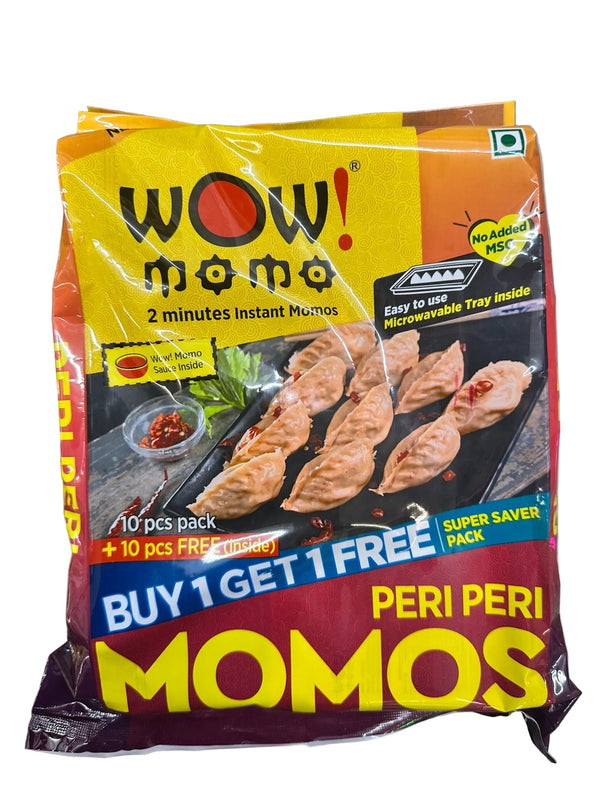WoW Momos Peri Peri Veg 20pc