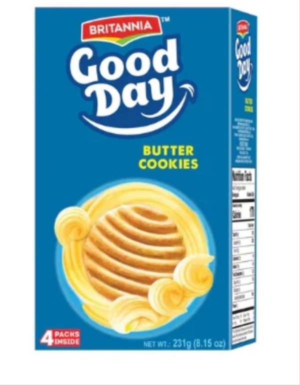Britannia GoodDay Butter Cookies 231gm