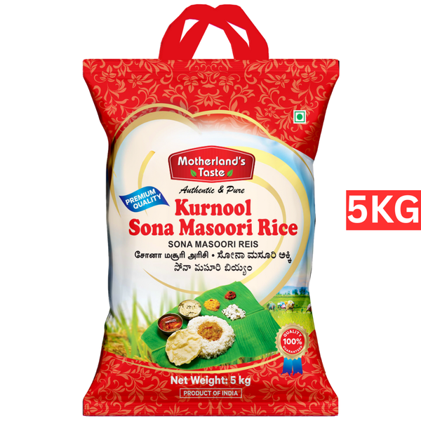Motherland's Kurnool Sona Masoori Rice 5kg