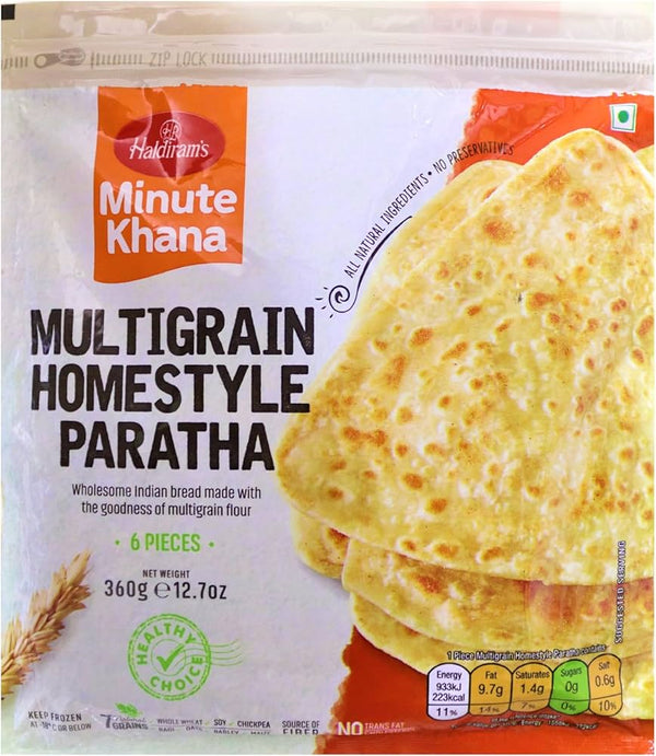 Haldirams Multigrain Homestyle Paratha 360gm (6pcs)