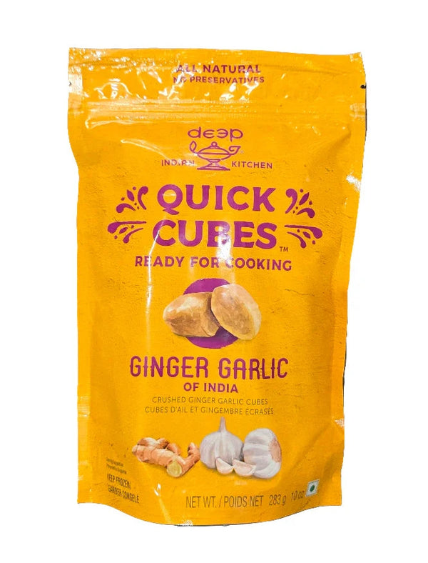 Deep Quick Ginger Garlic Cubes 283gm