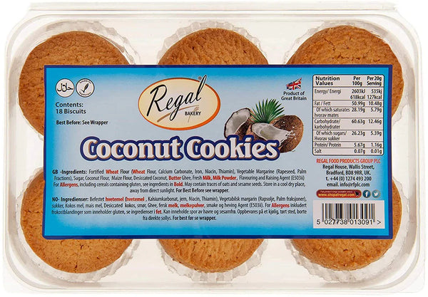 Regal Coconut Cookies 18Pcs