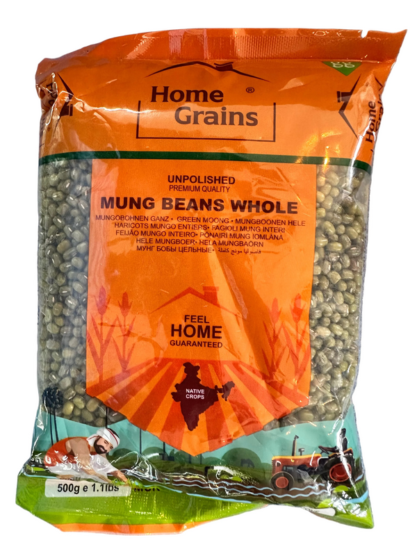 HomeGrain Mung Beans Whole Premium 500g