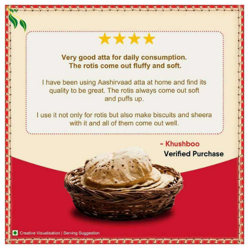 Aashirvaad Whole Wheat Atta 2Kg