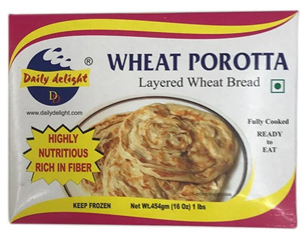 Daily Delight Wheat Porotta 454gm