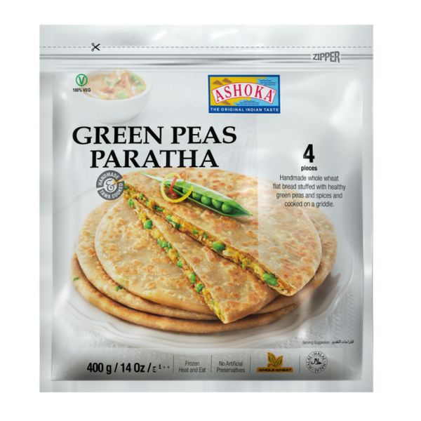 Ashoka Green Peas Paratha 400gm