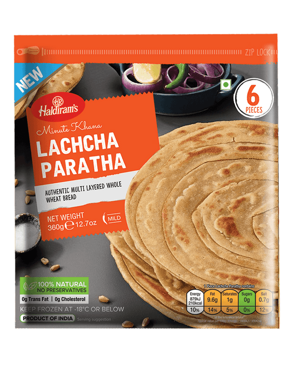 Haldirams Masala Lachcha Paratha 6pcs
