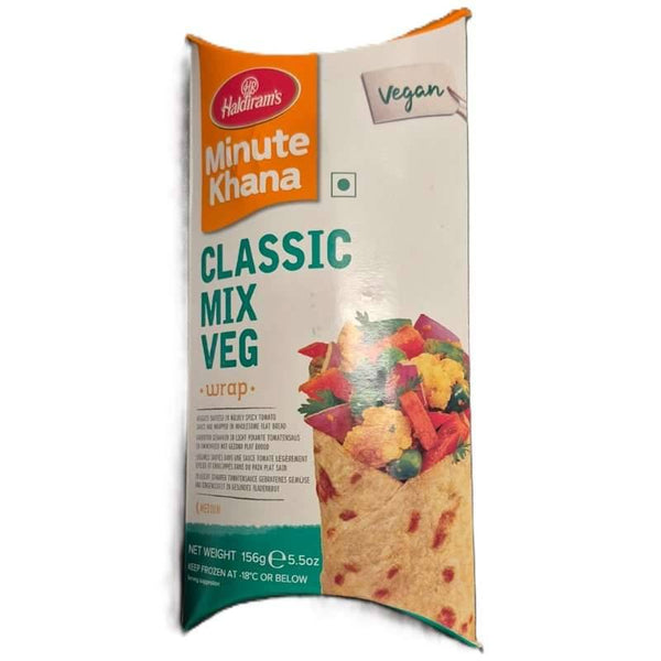 Haldirams Mix Veg Classic Wrap 156g