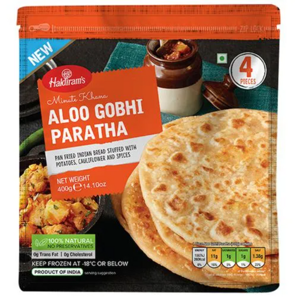Haldirams Aloo Gobi Paratha 400gm