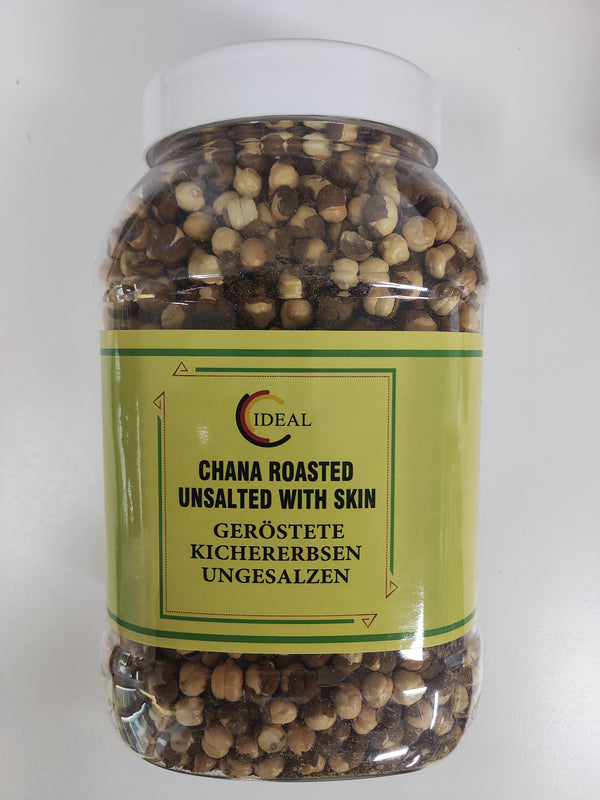 Ideal Chana Roasted Unsalted with Skin 500gm
