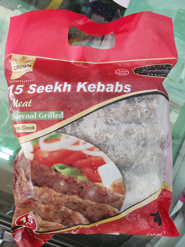 Crown Seekh Kebabs 15 pcs 1 kg