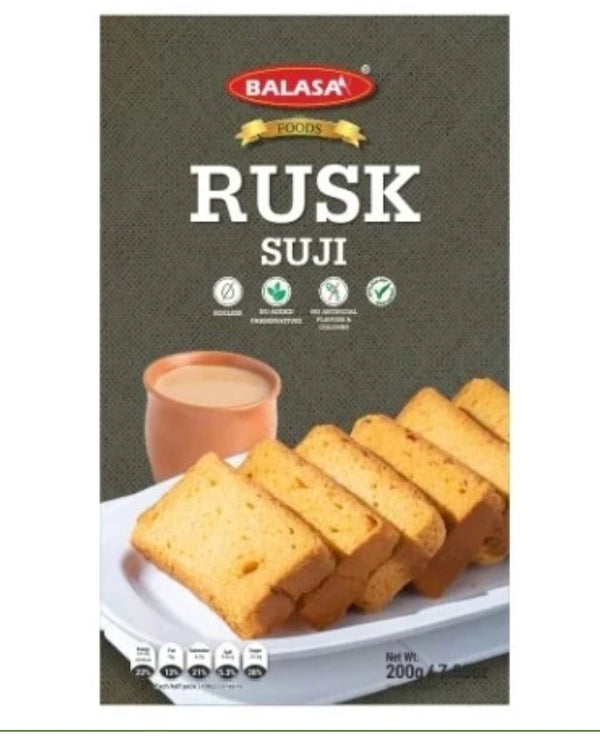 Balasa Suji Rusk 600gm