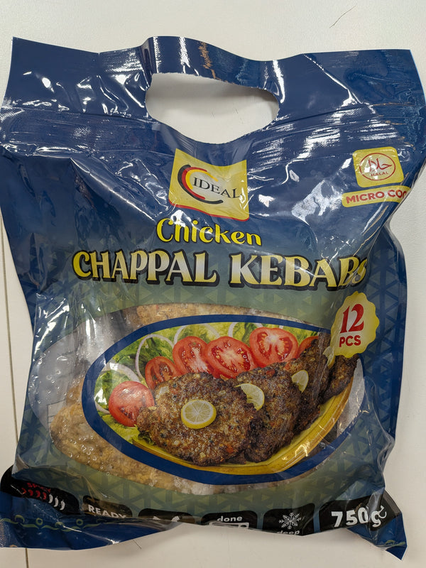 Ideal Chicken Chappal Kebabs 750gm