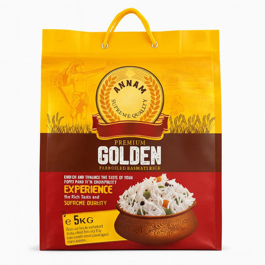 Annam Golden Parboiled Rice 5kg
