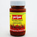 Priya Red Chilli Pickle WO Garlic