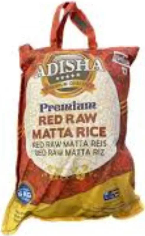 Adisha Matta(Red Boiled) Rice 5Kg