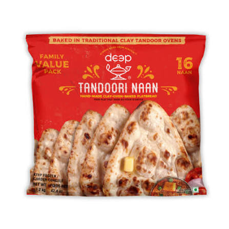 Deep Tandoori Naan 1.2 KG
