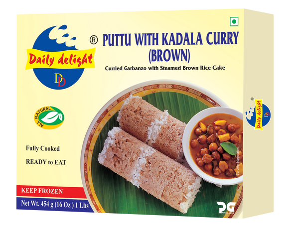 DailyDelight Puttu with Kadala Curry Brown 454g