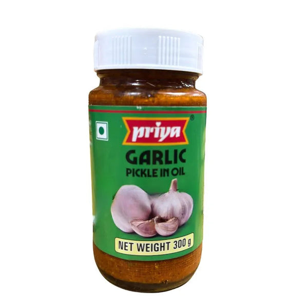 Priya Garlic Pickle in Oil 300g
