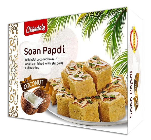 Chedda's soan Papdi Coconut 240 Gms