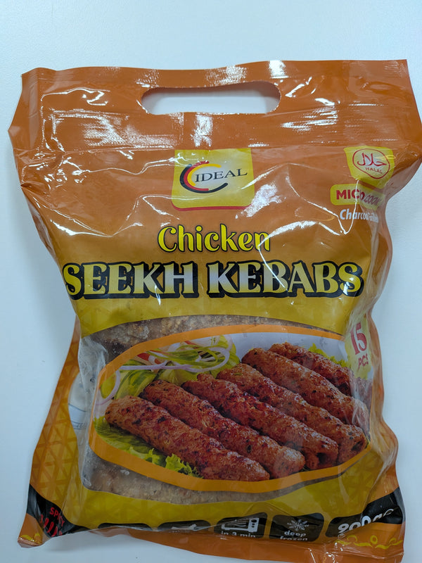 Ideal Chicken Seekh Kebabs 900gm