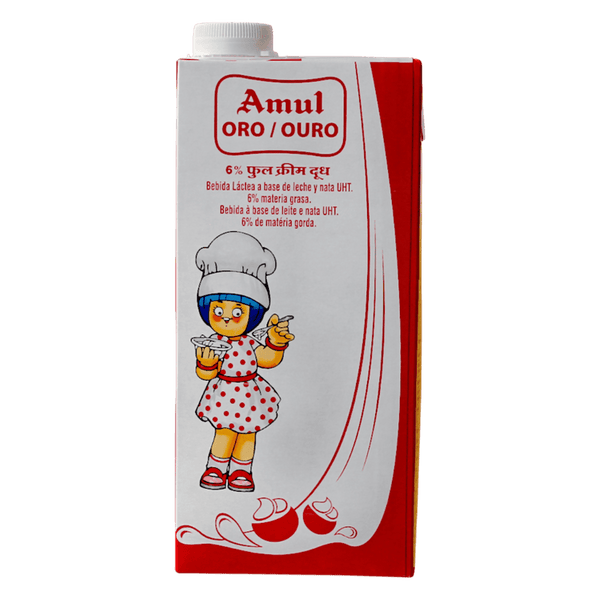 Amul Milk 6% Fat 1Lt
