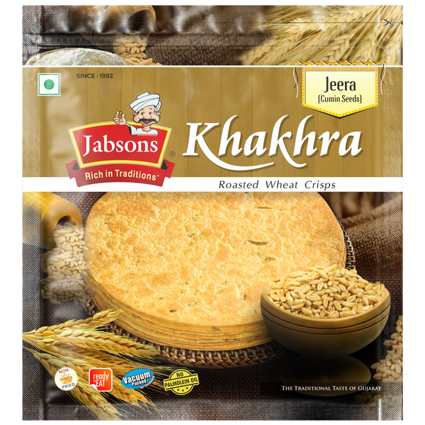 Jabsons Khakhra Jeera Cumin Seeds 180gm