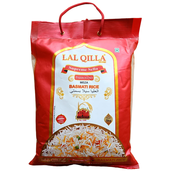 Lal Qilla Parboiled Basmati Rice 5kg