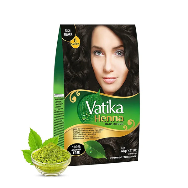 Vatika Henna Hair colour Jet Black 60gm