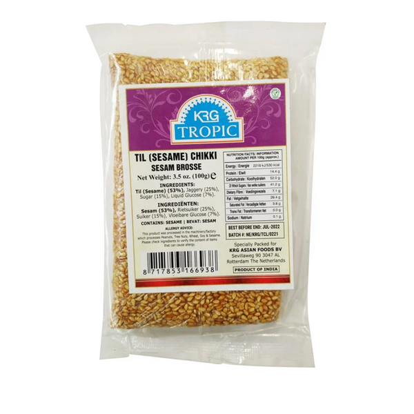 KRG Sesame Chikki 100gm