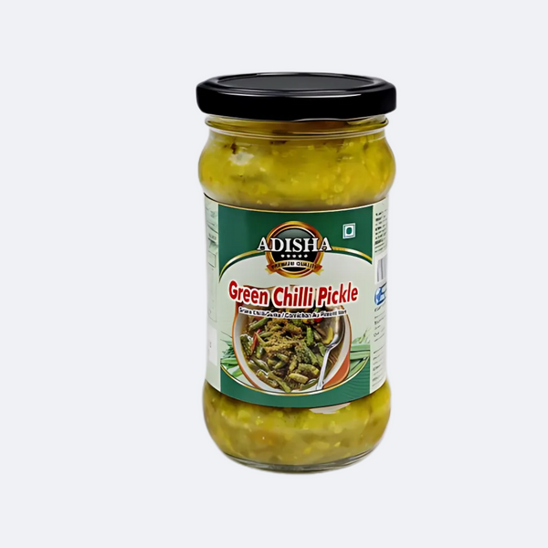 Adisha Green Chilli Pickle 300g
