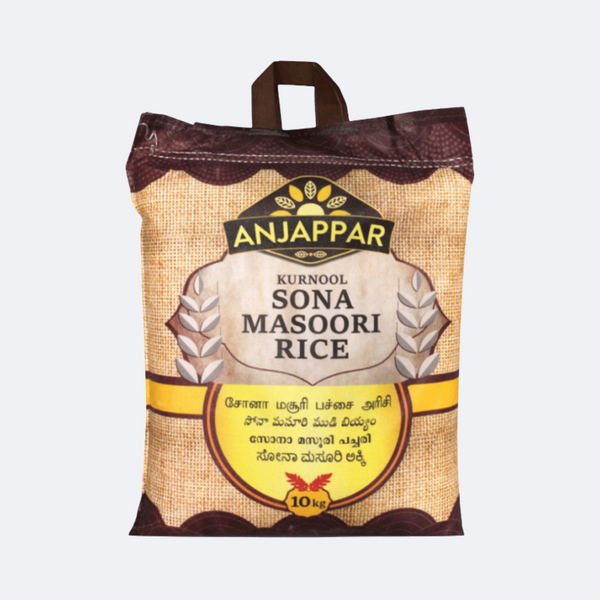 Anjappar Sona Masoori Rice 10Kg